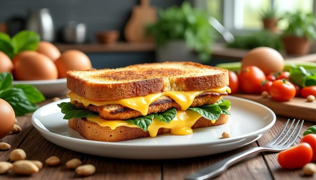 Découvrez notre recette de croque-monsieur croustillant, spécialement conçu pour les sportifs ! Riche en protéines et parfait pour un en-cas nutritif, il allie saveur et énergie pour soutenir vos performances. Un délice à savourer avant ou après l'effort.